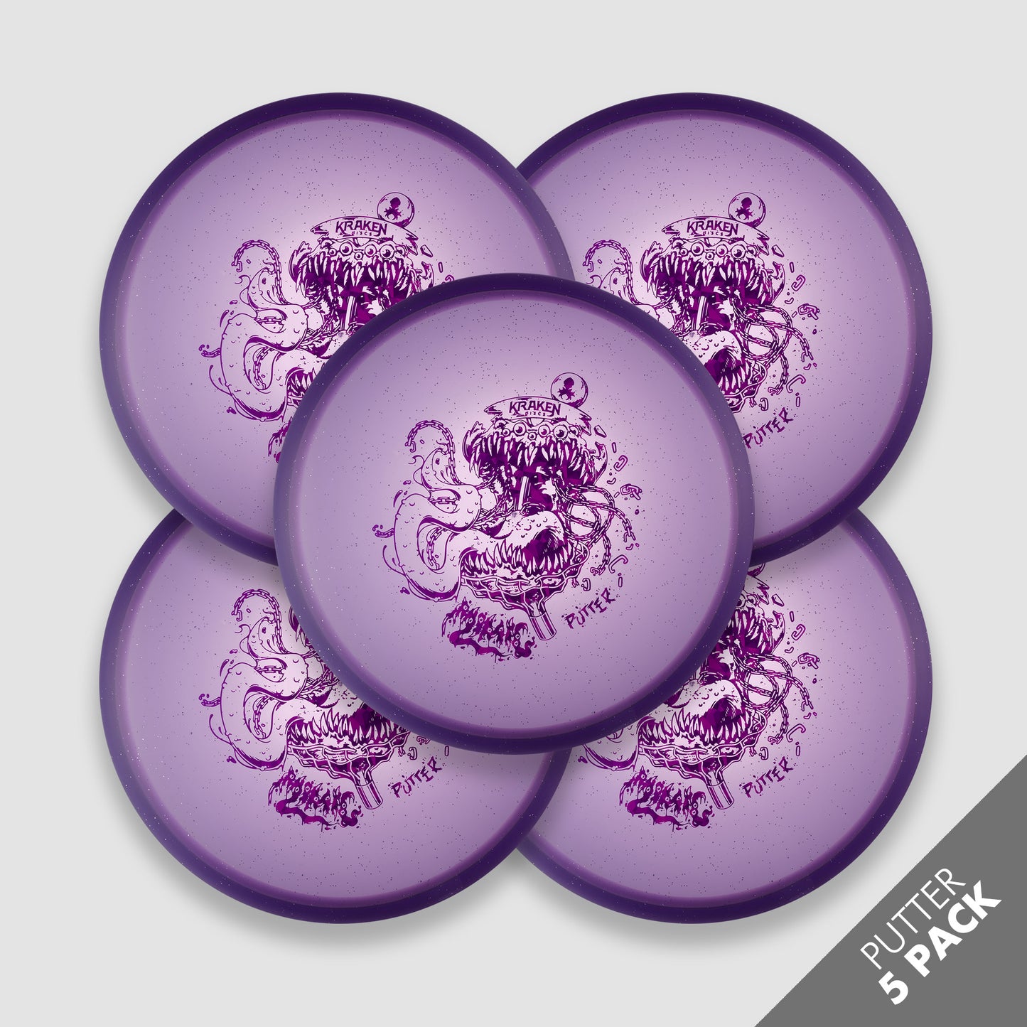 Mimic Purple Jelly Putter Pack with Purple Foil