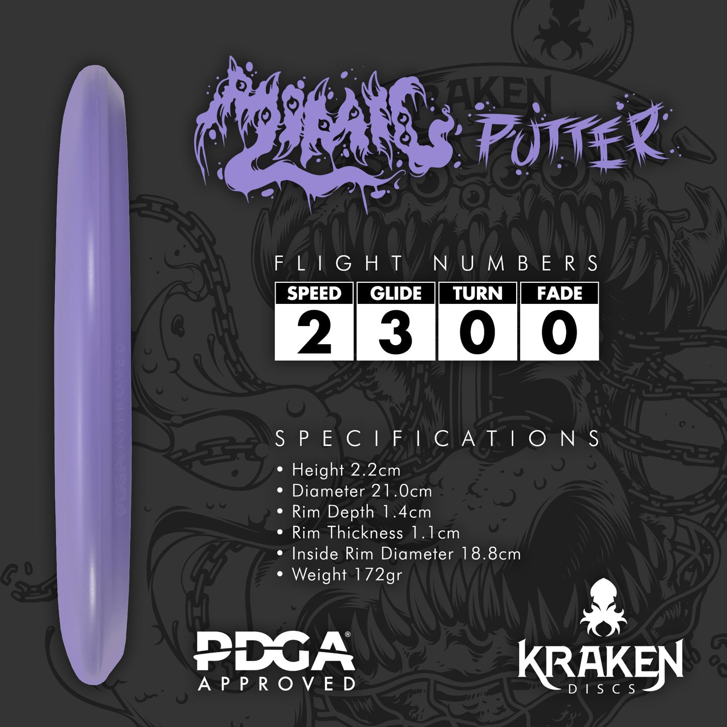Mimic Purple Dwarven Putter Pack Complete Foil Bundle